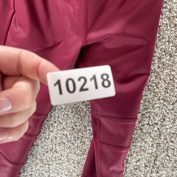 Her Universe Pants Womens Small Red Wonder Woman Leggings Pull On DC Comics - Picture 12 of 12